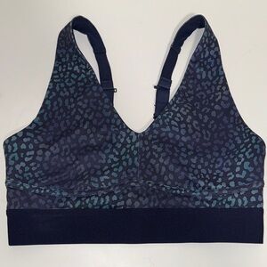 Fabletics Midnight Leopard Sports Bra